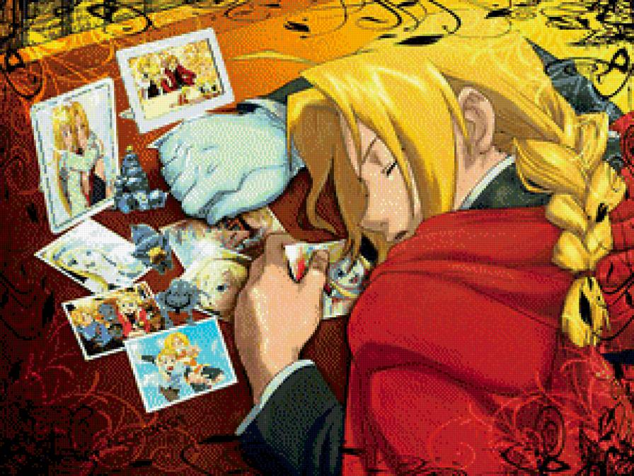 сладкий сон - эдвард, аниме, стальной алхимик - предпросмотр