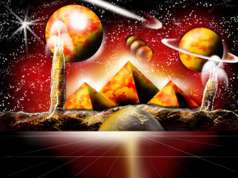 фантастический мир - фэнтези - оригинал