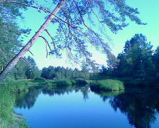 Схема вышивки «река пра»