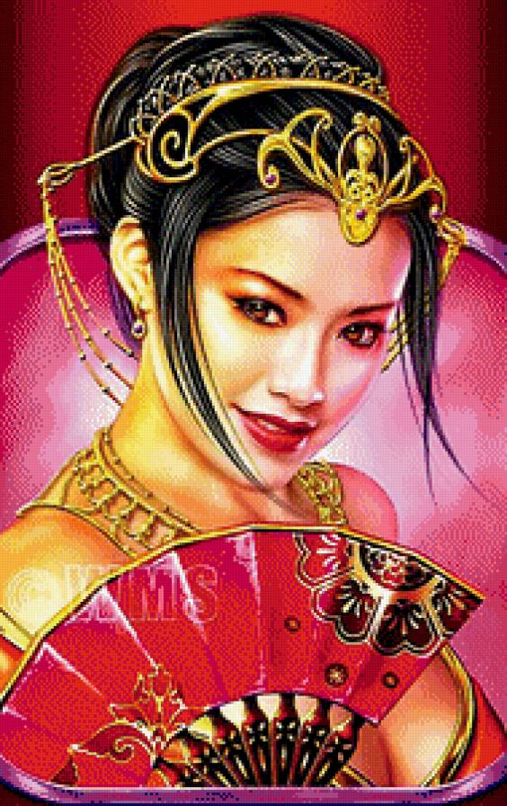 Китаянка - девушка - предпросмотр