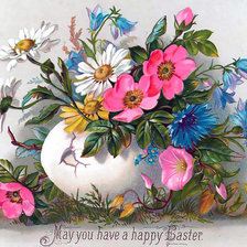 Схема вышивки «Цветы»