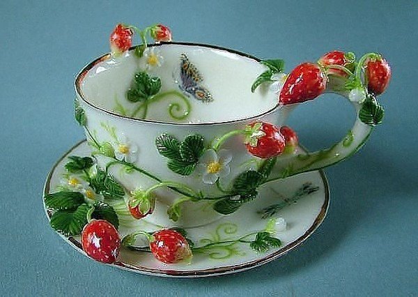 Фарфоровая чашка - оригинал