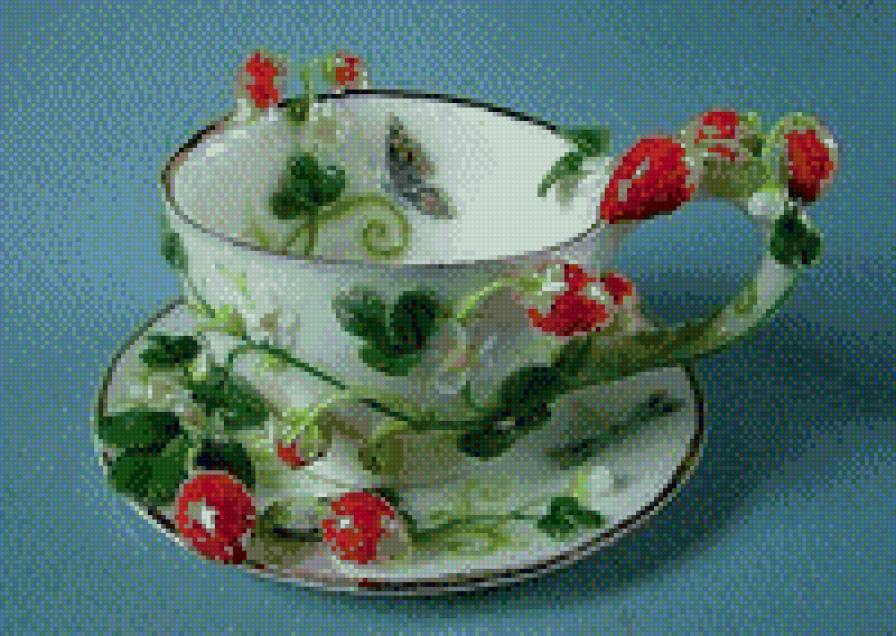 Фарфоровая чашка 2 - предпросмотр