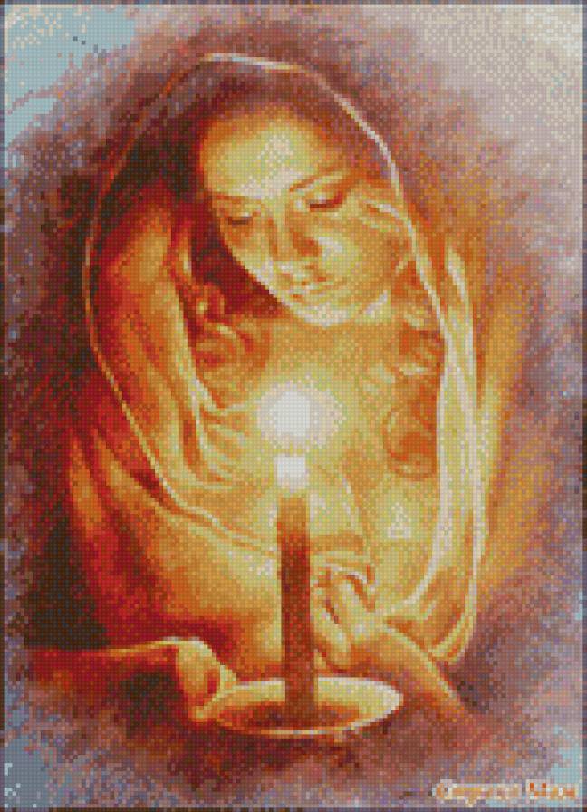 Артур Брагинский - молитва, девушка, свеча - предпросмотр