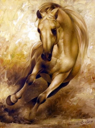 Артур Брагинский - конь, животные, лошадь, природа - оригинал