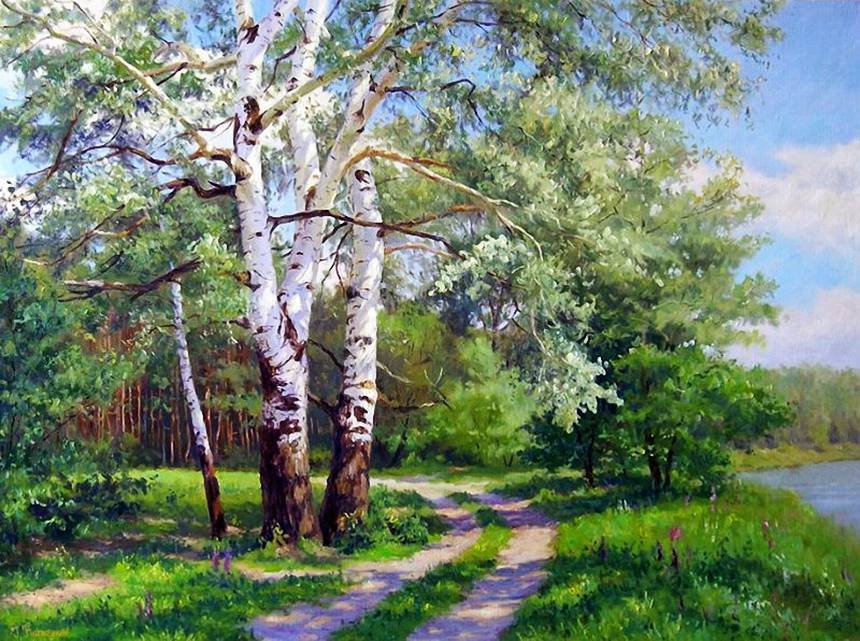 лето - пейзаж - оригинал