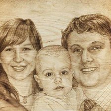 Схема вышивки «серия "люди"»