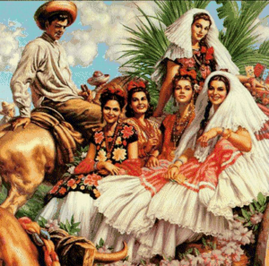 серия "люди" - люди.мужчина.девушки - предпросмотр