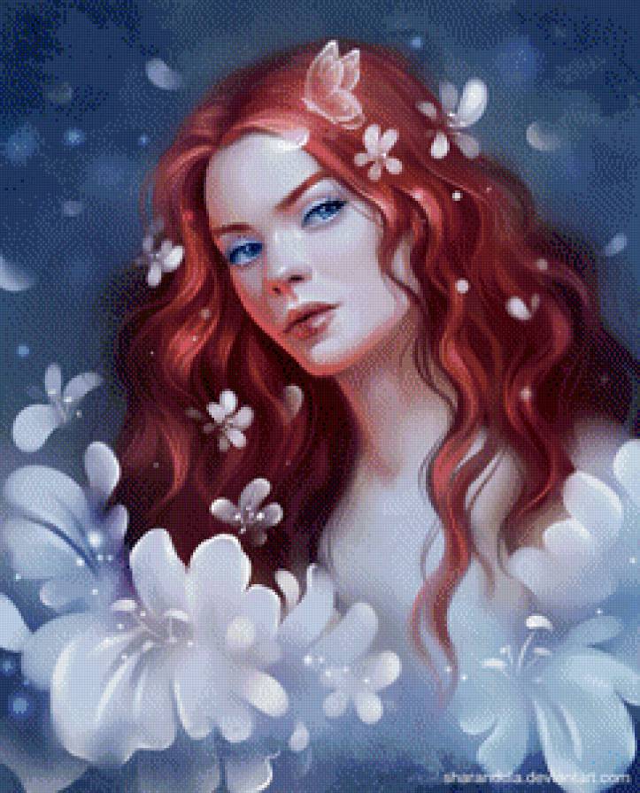 Фея - красавица, девушка, фэнтези - предпросмотр