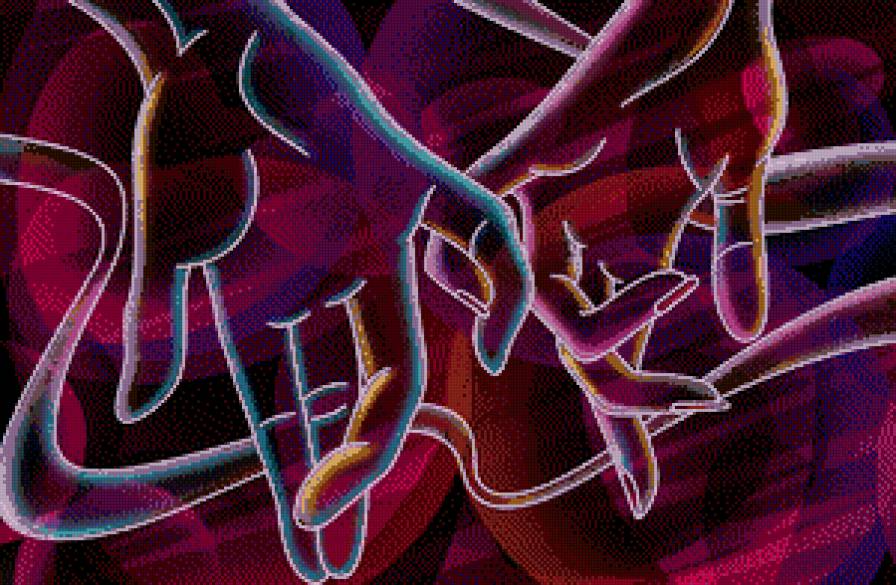 Переплетение рук - любовь, абстракция, руки - предпросмотр