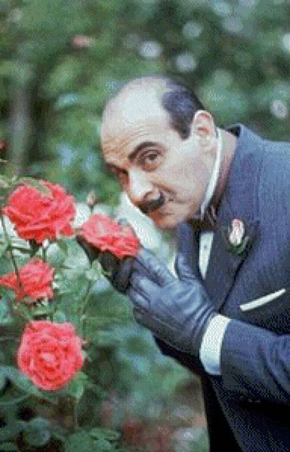 Эркюль Пуаро - эркюль пуаро, пуаро, портрет - предпросмотр