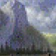 Предпросмотр схемы вышивки «горный пейзаж» (№645518)