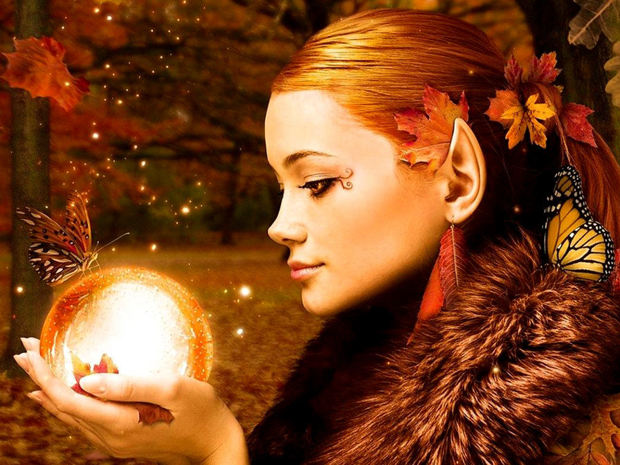 №645711 - девушка, фентези - оригинал