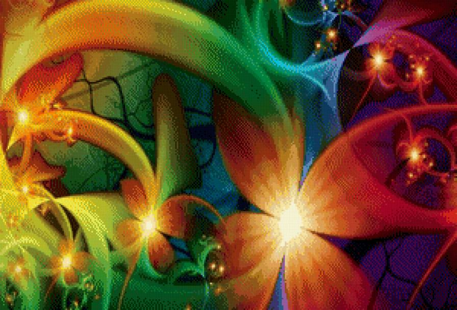 №645743 - абстракция, цветы - предпросмотр