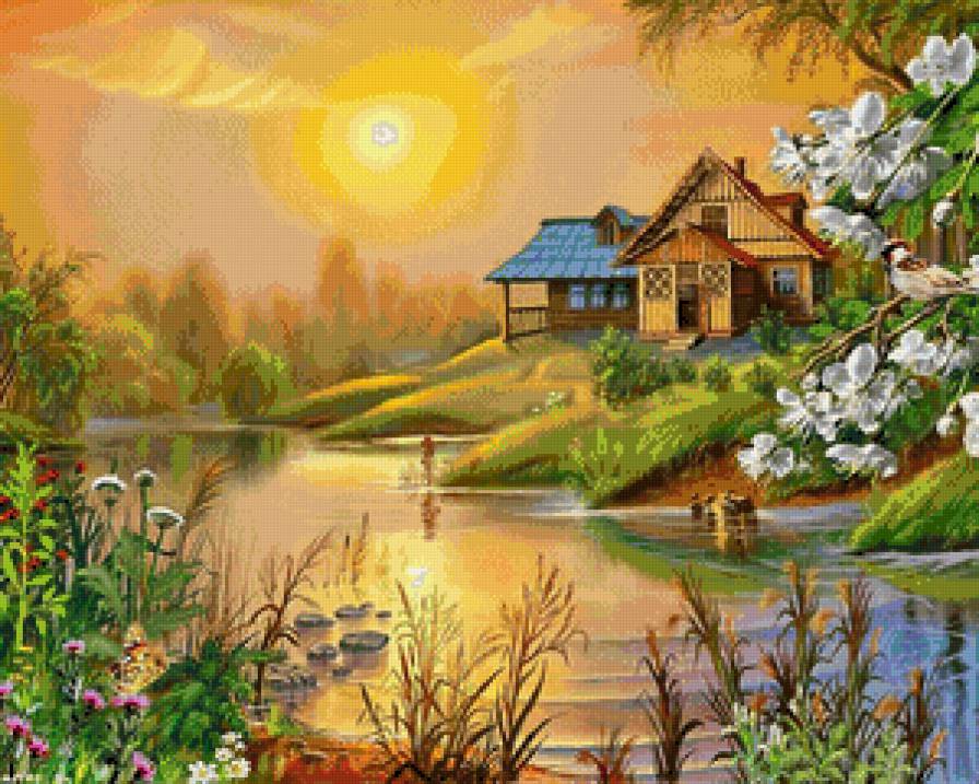 пейзаж - картина - предпросмотр