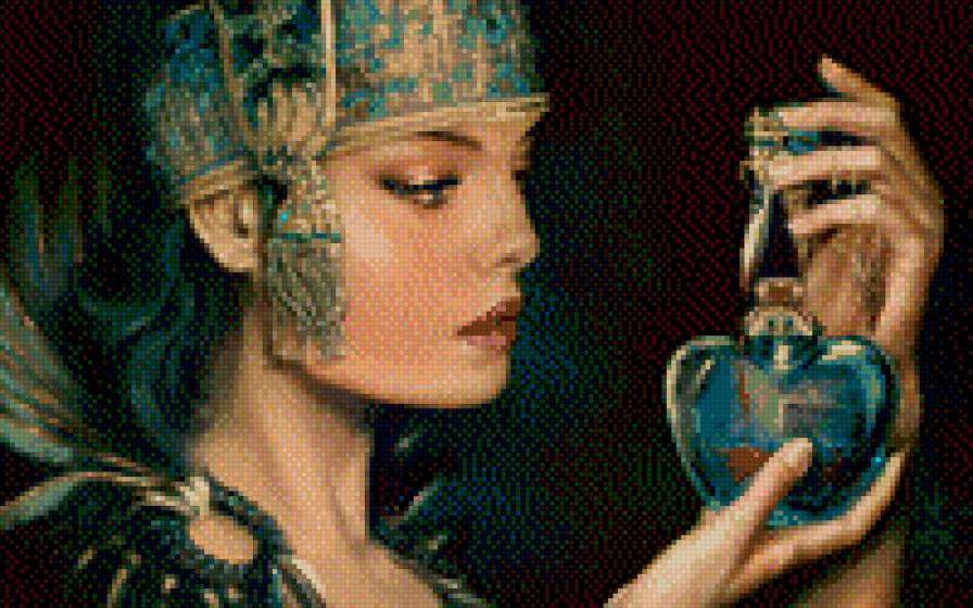 аромат женщины - лицо, люди, девушка - предпросмотр