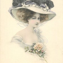 Схема вышивки «женский образ»