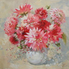 Схема вышивки «цветы»