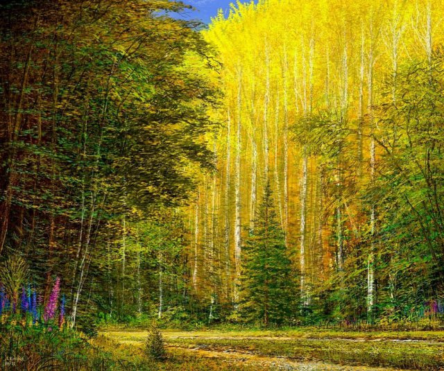 Andre Kosslick - las, jesien, pejzaz - оригинал