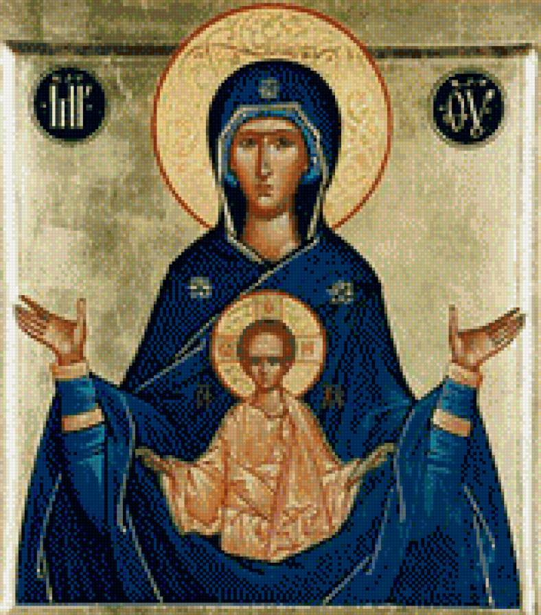 Пресвятая Богородица Знамение - предпросмотр