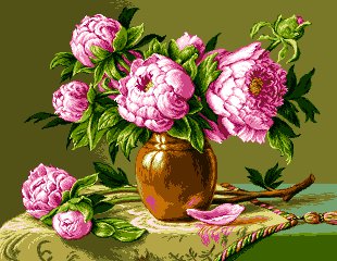 Пионы - оригинал