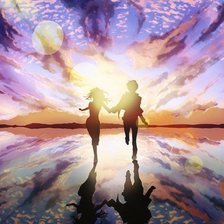 Схема вышивки «бегущие в будущее»