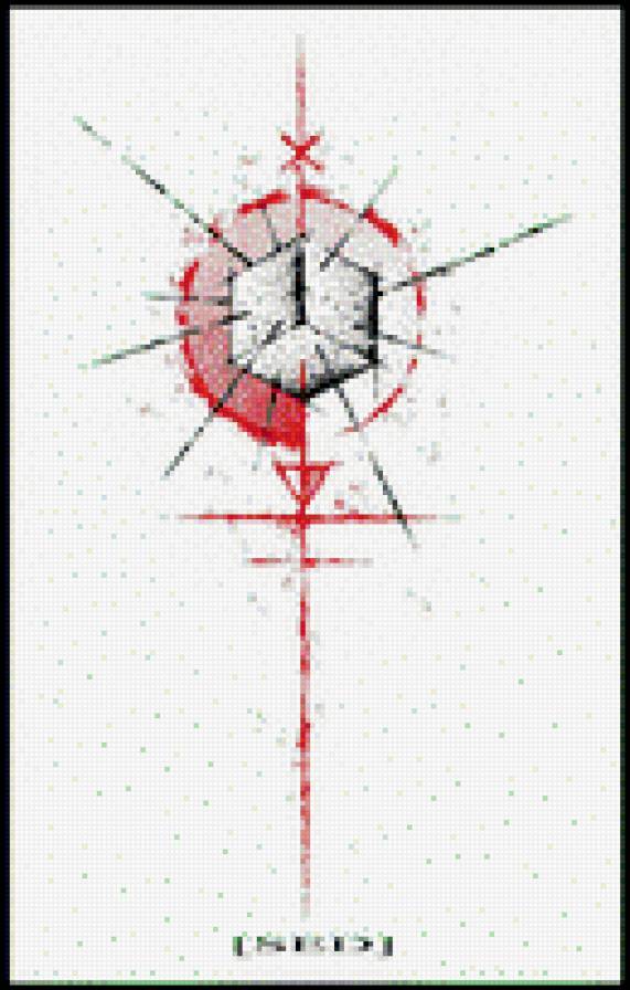 куб - куб, черное и красное - предпросмотр