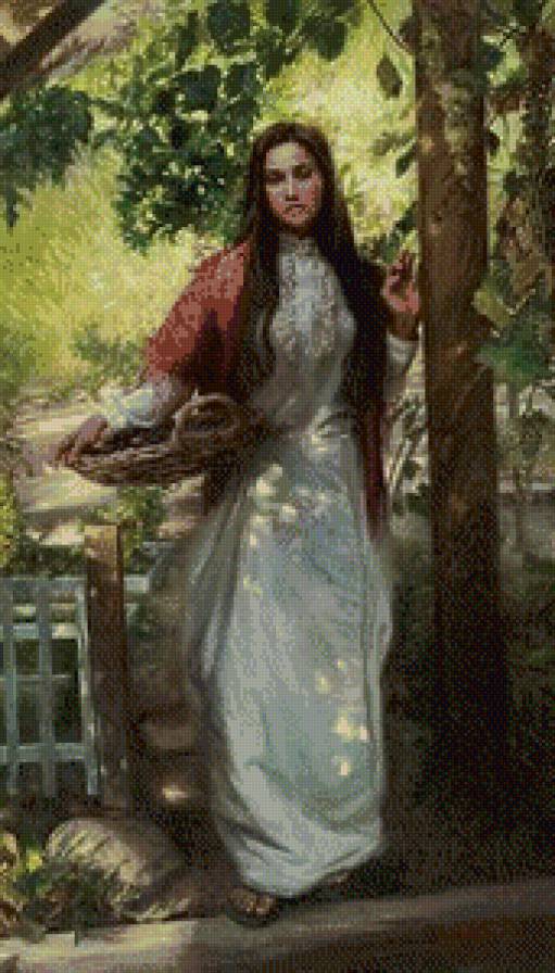 Девушка - девушка портрет - предпросмотр