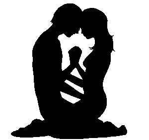 Парень и девушка - монохром, влюбленные - оригинал