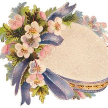 Схема вышивки «бубен с цветами»