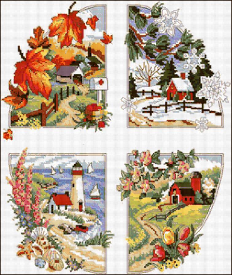 Времена года - времена года - предпросмотр