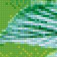 Предпросмотр схемы вышивки «веточка зелени» (№650219)