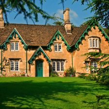 Схема вышивки «Домик»