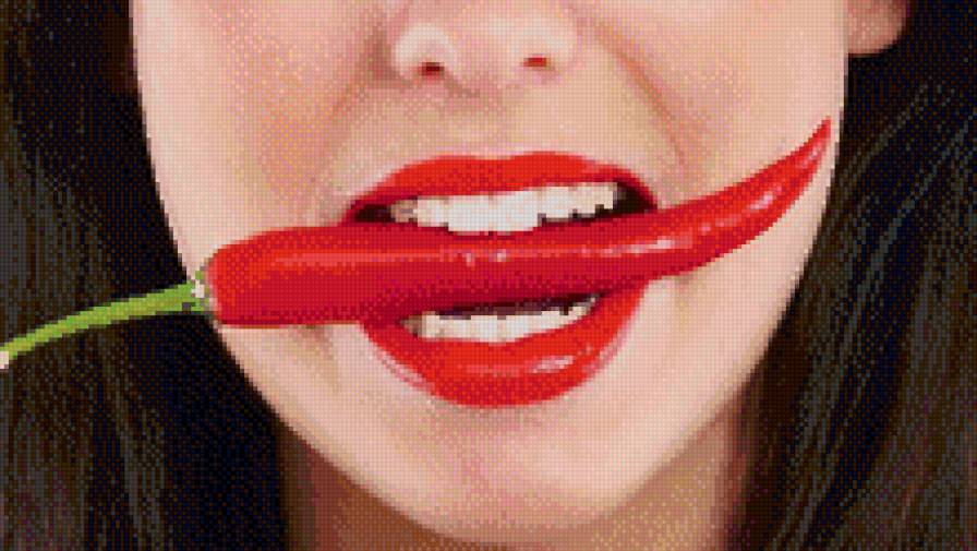 перчик - перец, лицо, рот - предпросмотр