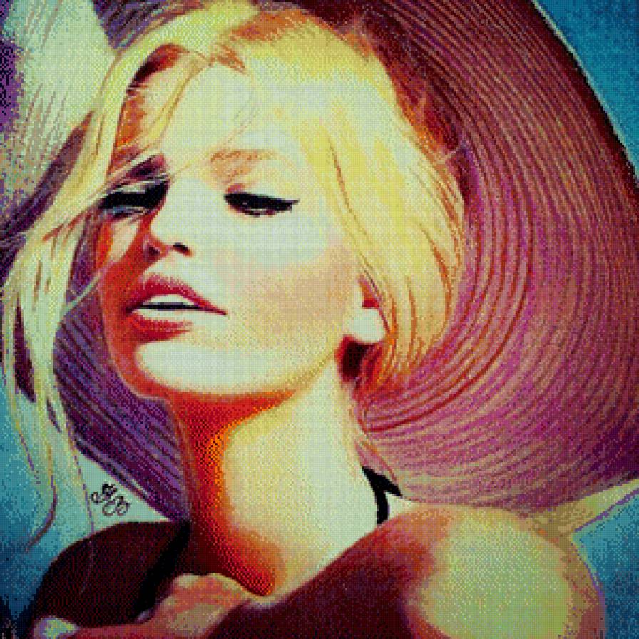 нежность - шляпка, девушка, лето - предпросмотр