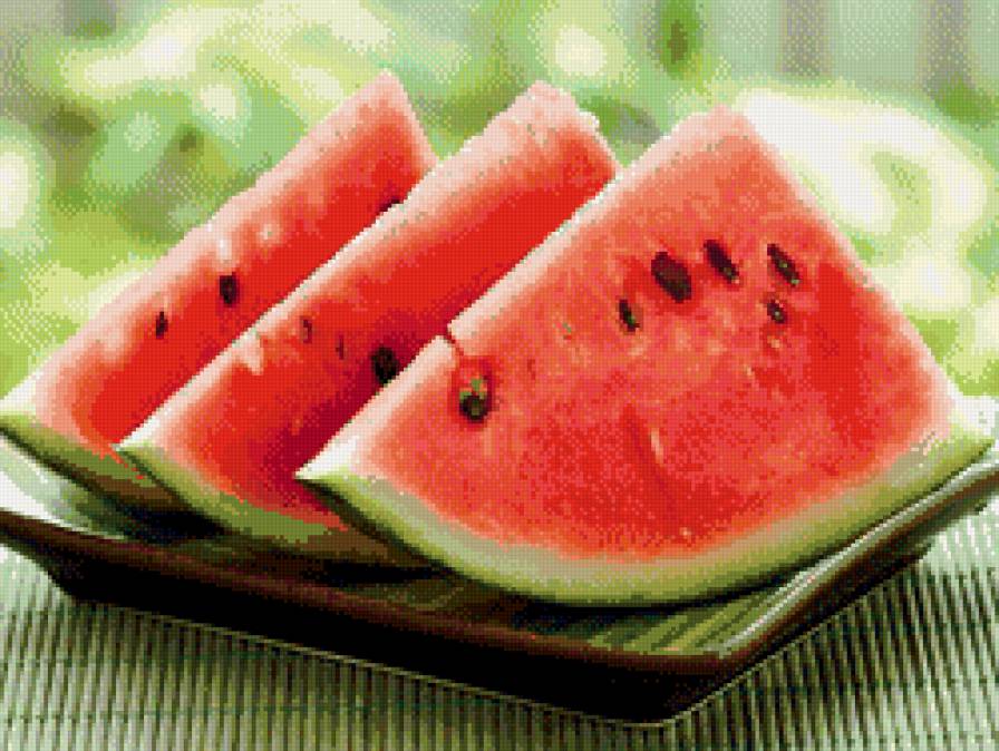 арбуз - арбуз, кухня, еда, долька - предпросмотр