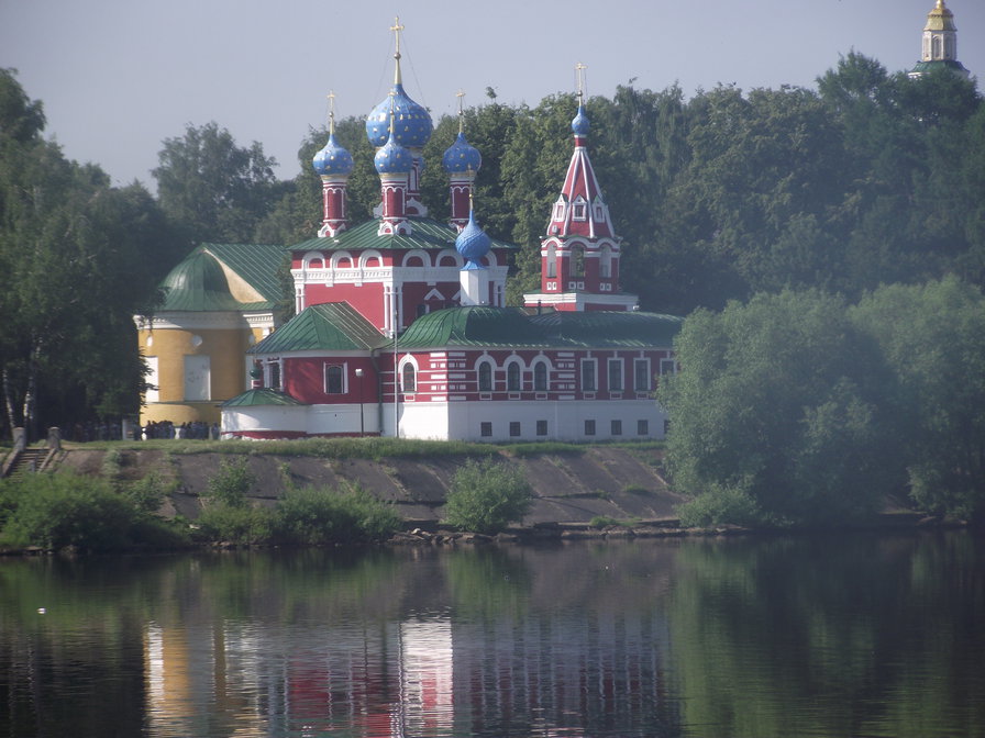 Углич, церковь Дмитрия на крови - храм, религия - оригинал
