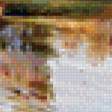 Предпросмотр схемы вышивки «река осенью» (№652289)