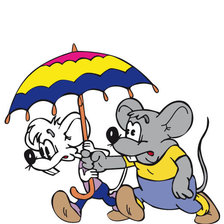 Схема вышивки «Мышки»