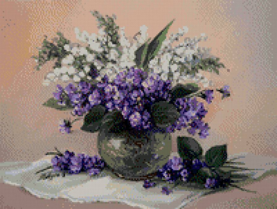 фиалки - предпросмотр