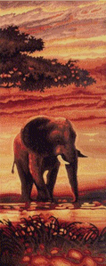 триптих слоны3 - триптих, слоны - предпросмотр