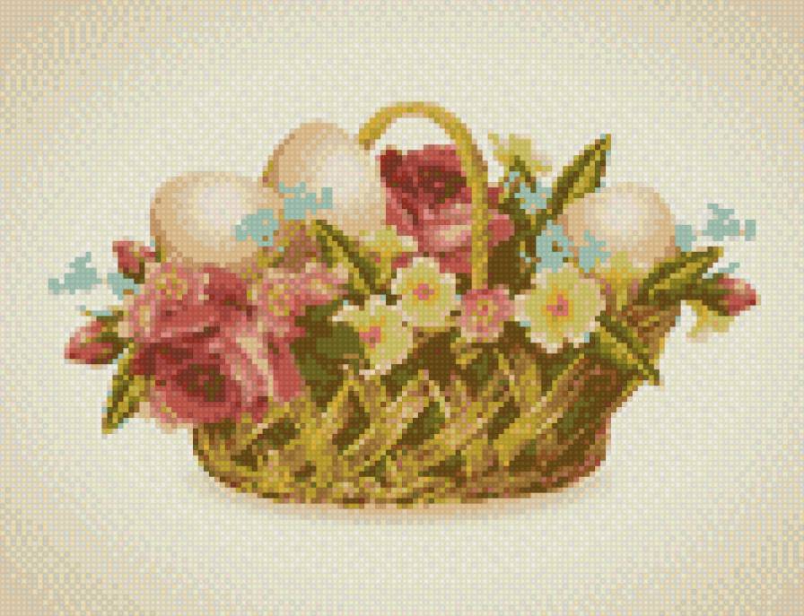 пасхальная корзинка - предпросмотр