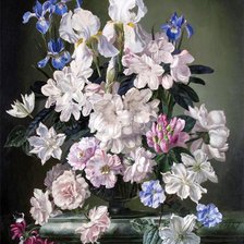 Схема вышивки «букет»