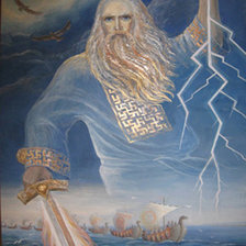 Схема вышивки «Перун»