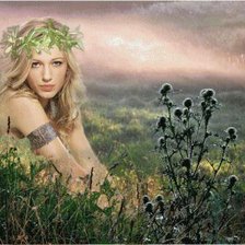 Схема вышивки «Баба Яга2»