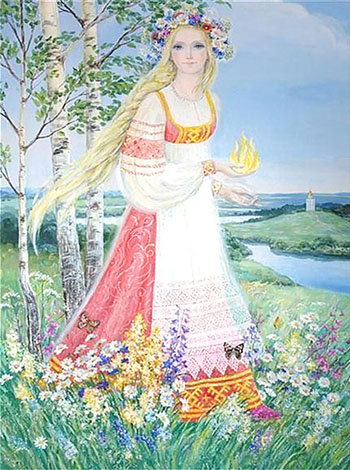 Лада - славянские боги - оригинал