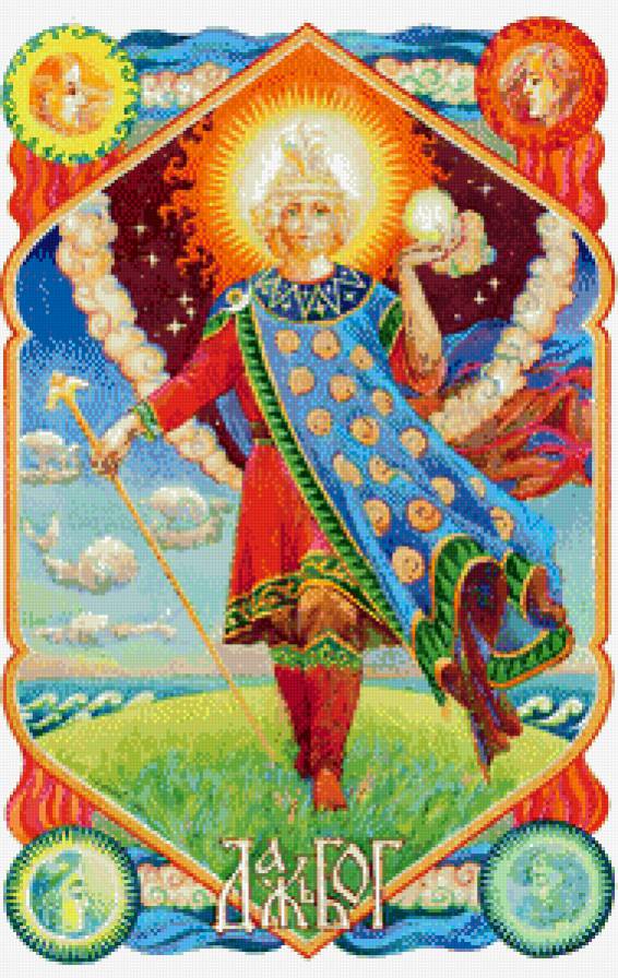 Даждьбог - славянские боги - предпросмотр