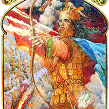 Схема вышивки «Перун»