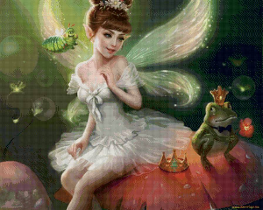 Маленькая фея - фэнтези - предпросмотр