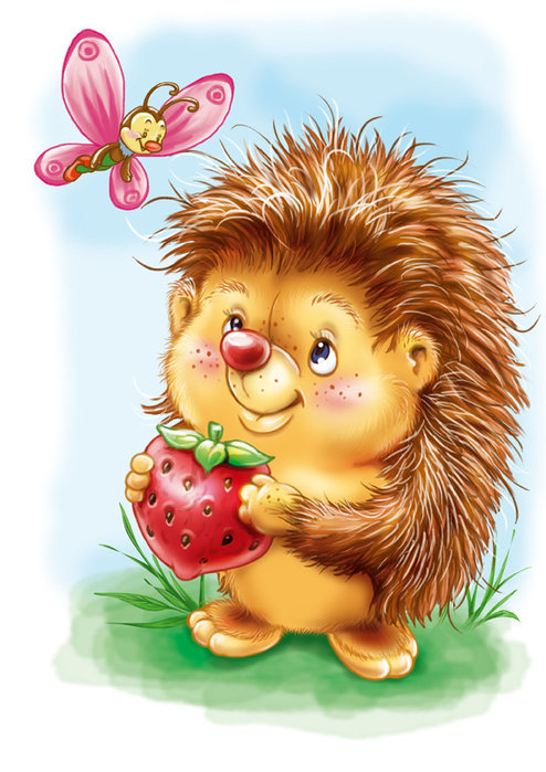 ёжик - животные. ежики - оригинал